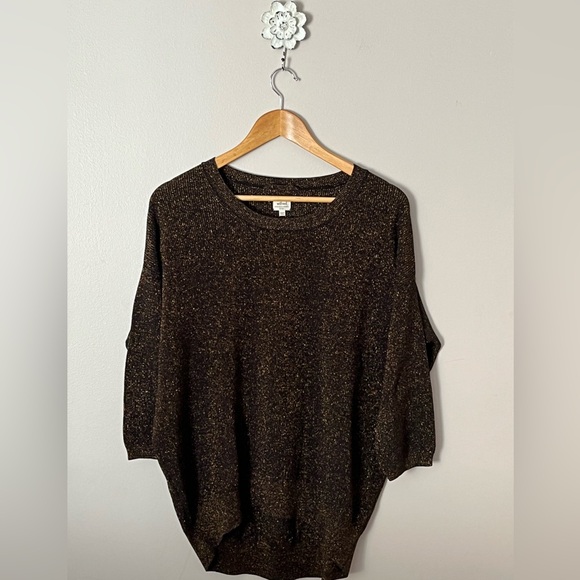 COPY - Women’s Aritzia Wilfred Metallic High-Low Pullover Sweater Silk Cashmere… - Picture 8 of 8